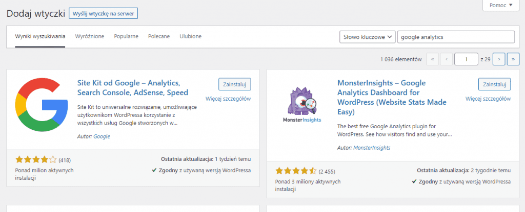 Kod śledzenia Google Analytics w WordPresie - Poradnik 2 VD Kod śledzenia Google Analytics w WordPresie - Poradnik