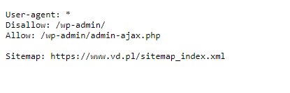 Tworzenie pliku robots.txt - popraw indeksowanie strony w Google 2 VD Tworzenie pliku robots.txt - popraw indeksowanie strony w Google